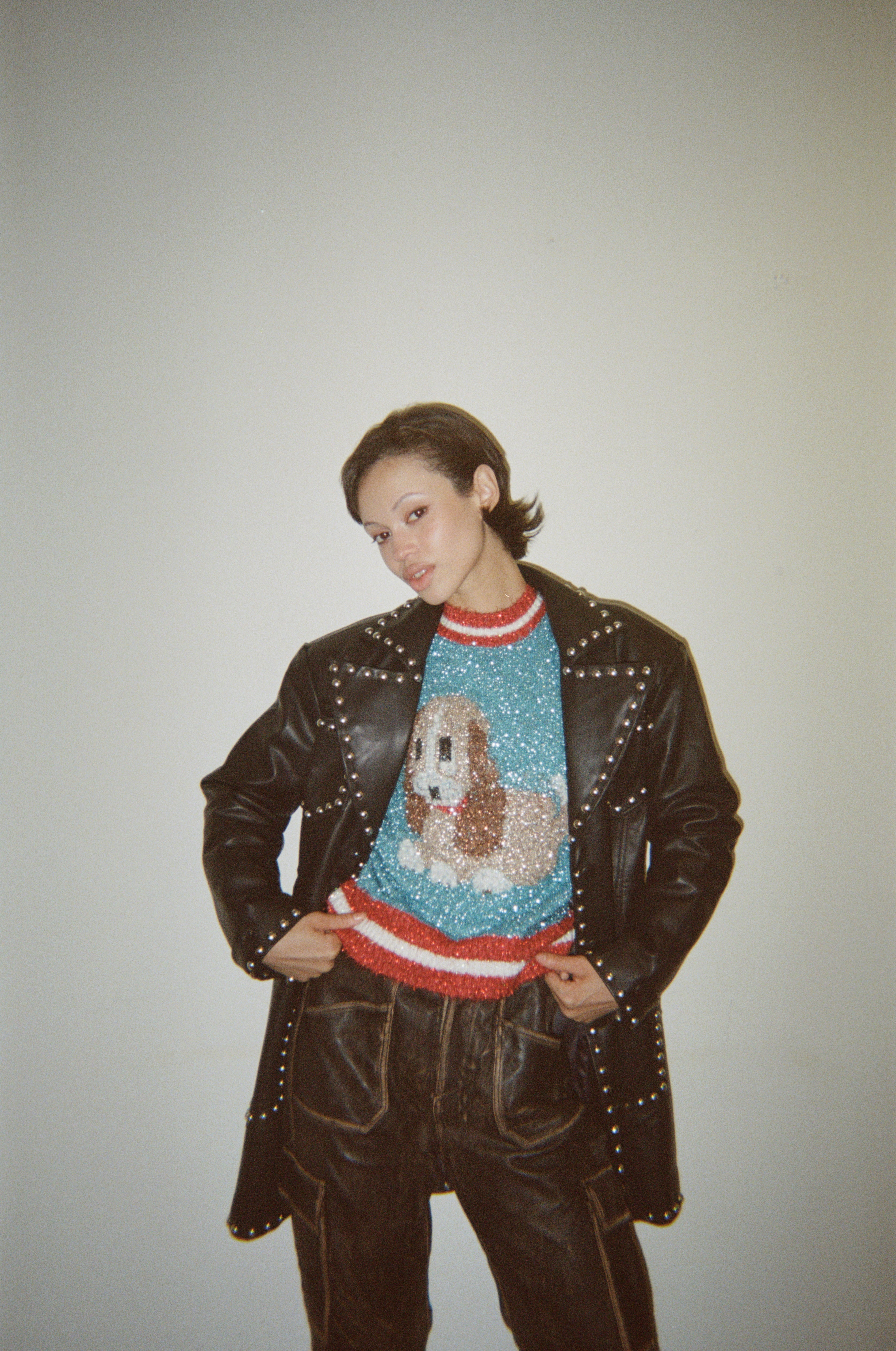 Bernie Studded Blazer – COLIN LOCASCIO