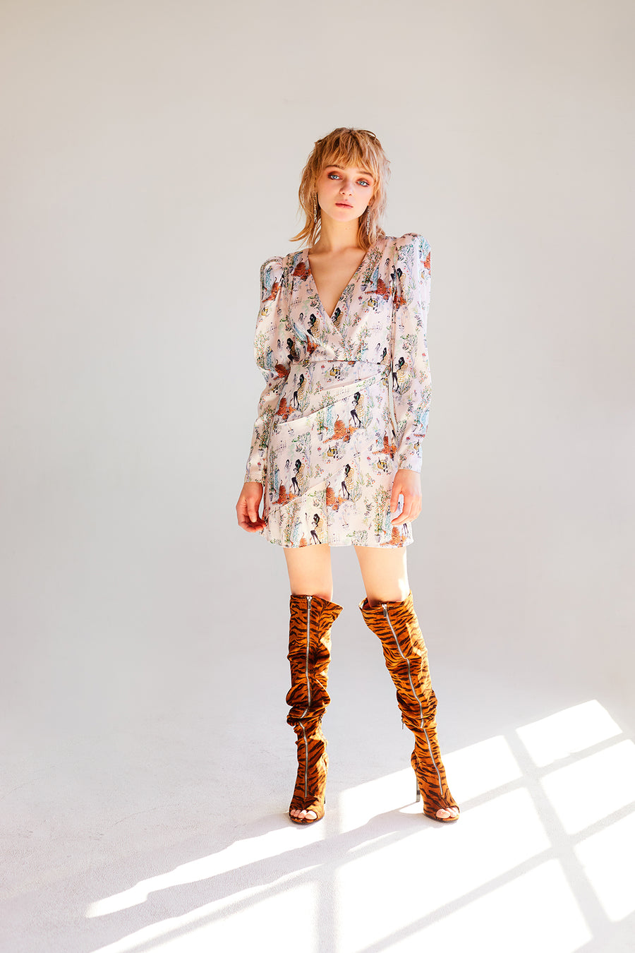 Miley Puff Sleeve Dress