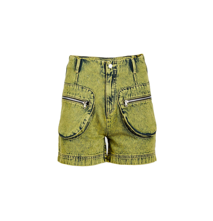 Cargo Pocket Jean Short