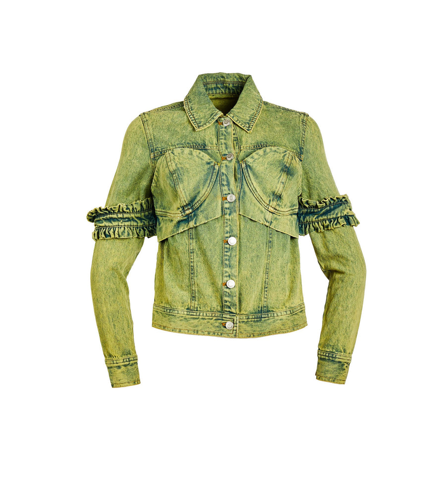 Bryn Bralette Trucker Jacket